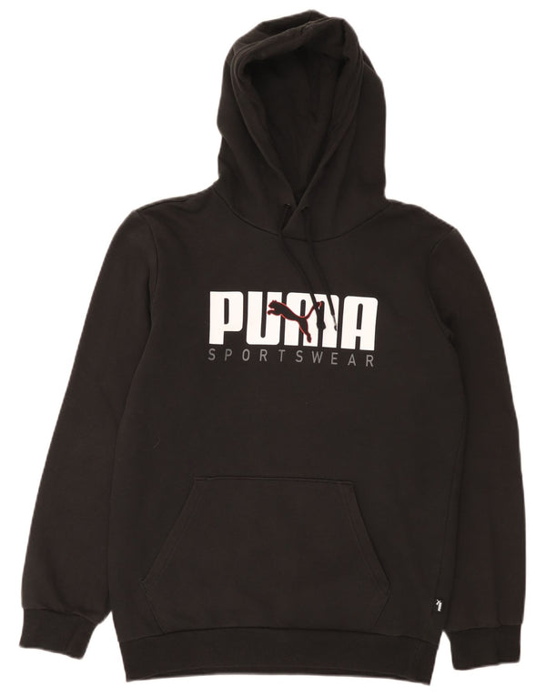 Puma Pull à capuche graphique XS Homme Noir Coton