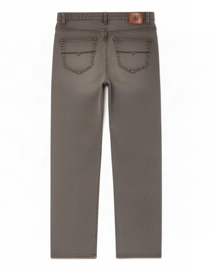 Marks & Spencer Jean droit extensible régulier pour homme W34 L31 en coton gris