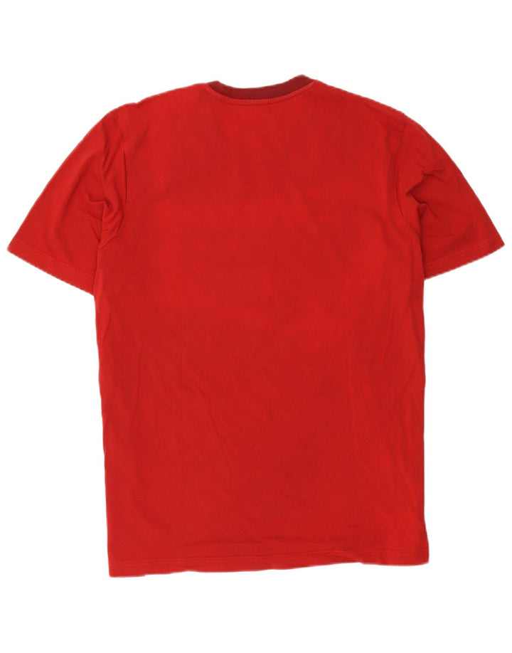 Adidas T-Shirt Homme Haut Large Rouge Coton