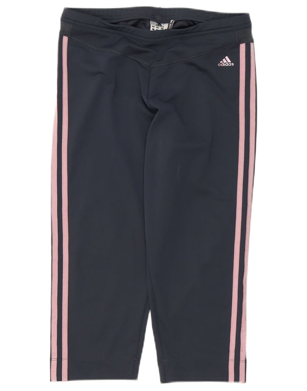 Adidas Pantalon de survêtement Clima 365 Capri pour femme UK 16 Large Gris