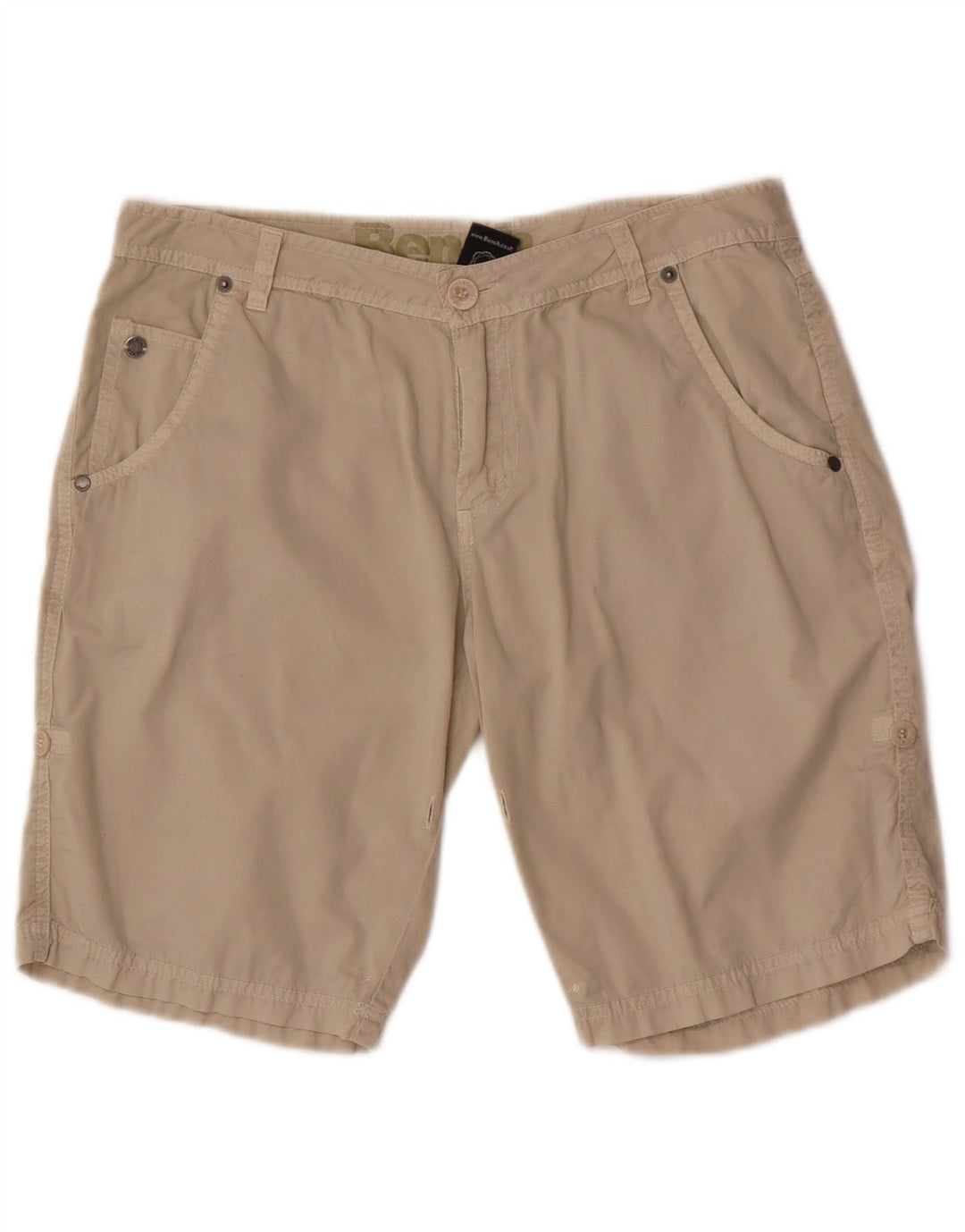 Bench Short Chino Homme W28 Petit Coton Beige
