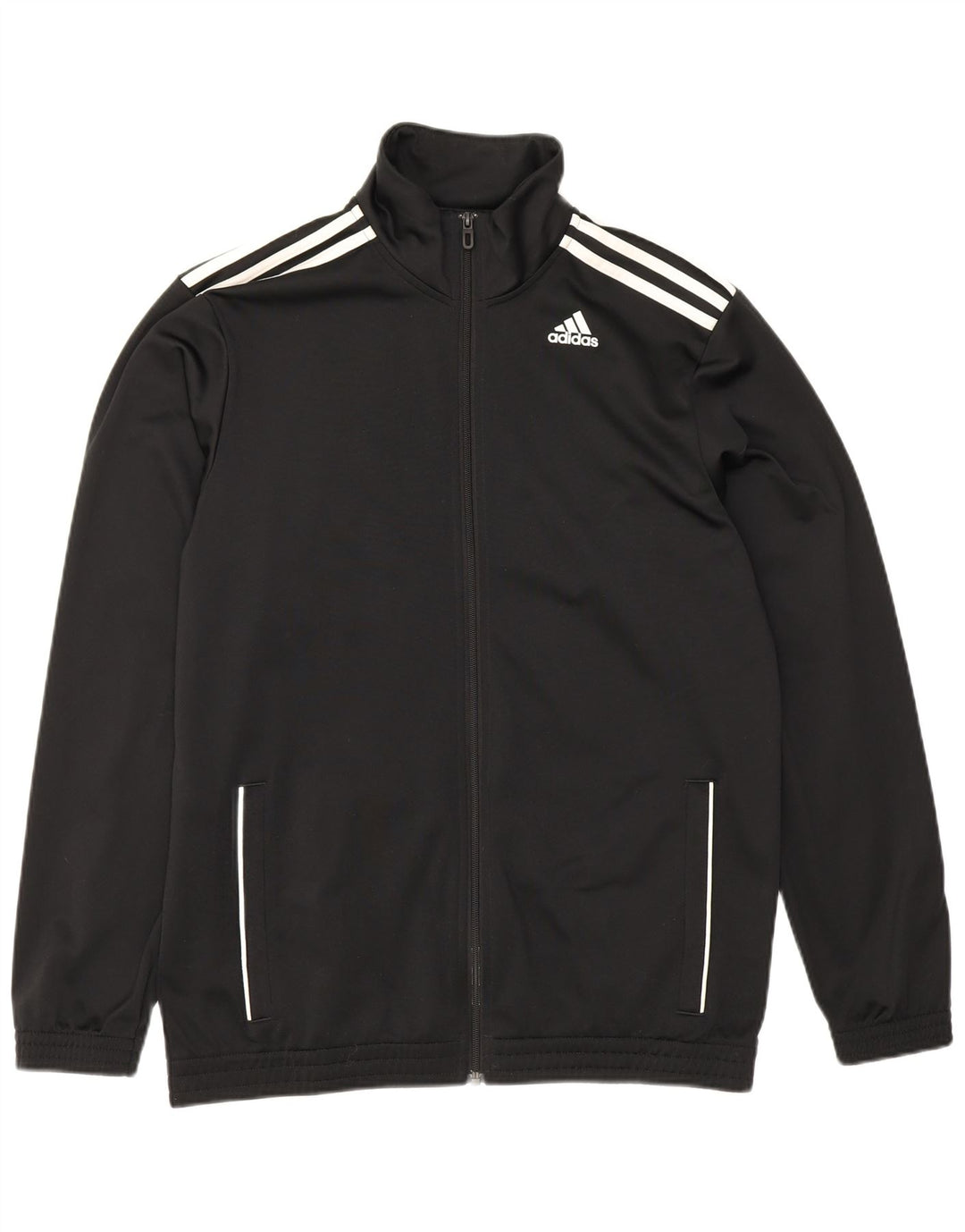 Adidas Veste de survêtement pour homme Large Noir Polyester