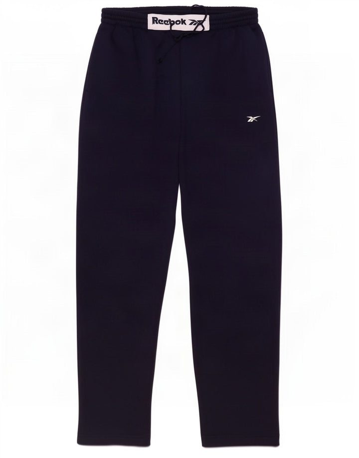 Reebok Pantalon de Survêtement Graphic Homme Bleu Marine Moyen Polyester