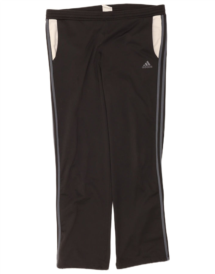 Adidas Pantalon de survêtement pour homme UK 38/40 Medium Noir Polyester