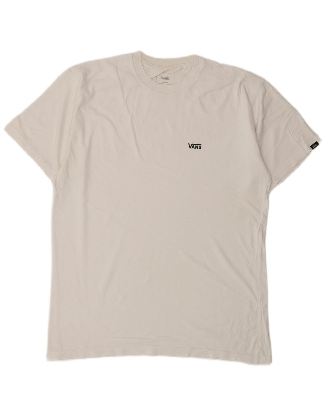 Vans T-shirt coupe classique pour homme en coton blanc moyen