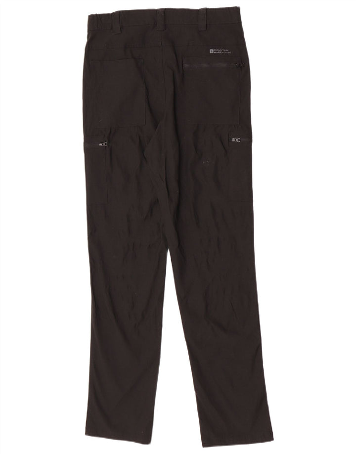 Mountain Warehouse Pantalon Cargo Slim Homme W30 L30 Nylon Noir