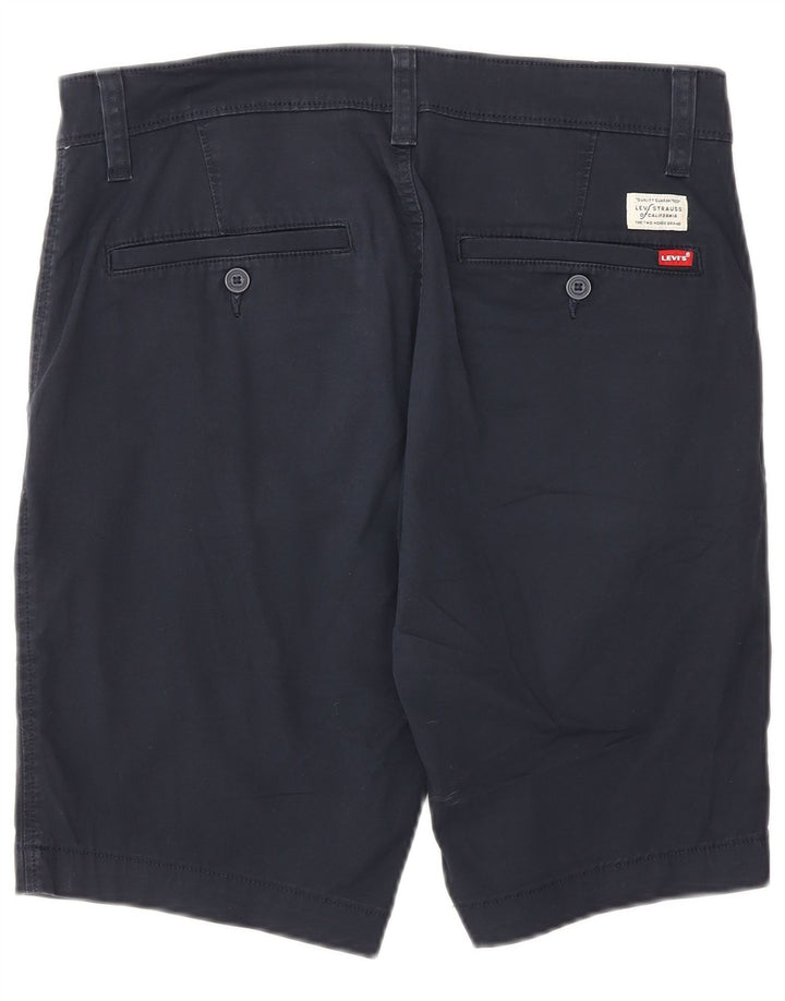 Levi's Short Chino Standard W31 Homme Bleu Marine Moyen Coton