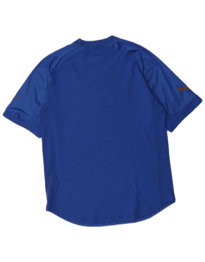 Puma T-Shirt Homme Bleu Moyen Polyester