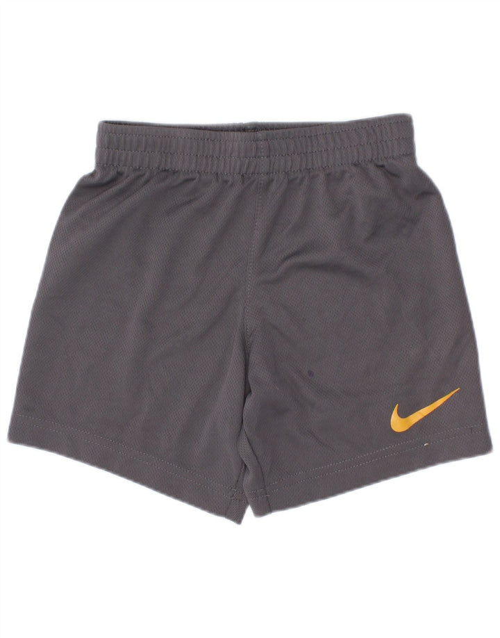 Nike Short de sport pour garçon 3-4 ans XS Gris Polyester