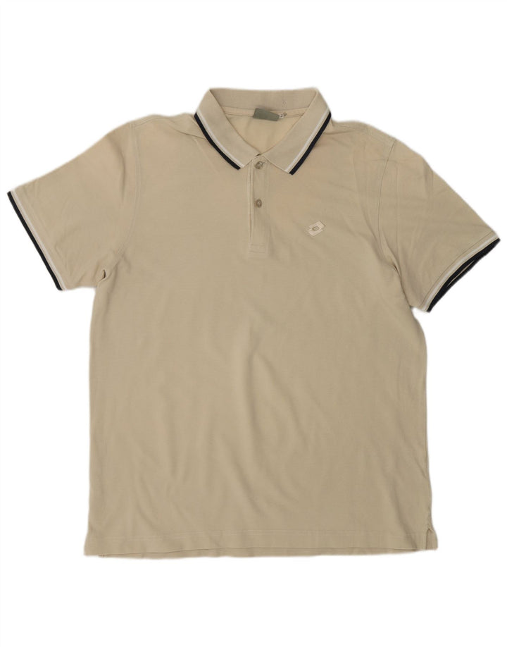 LOTTO Polo Homme Grand Beige