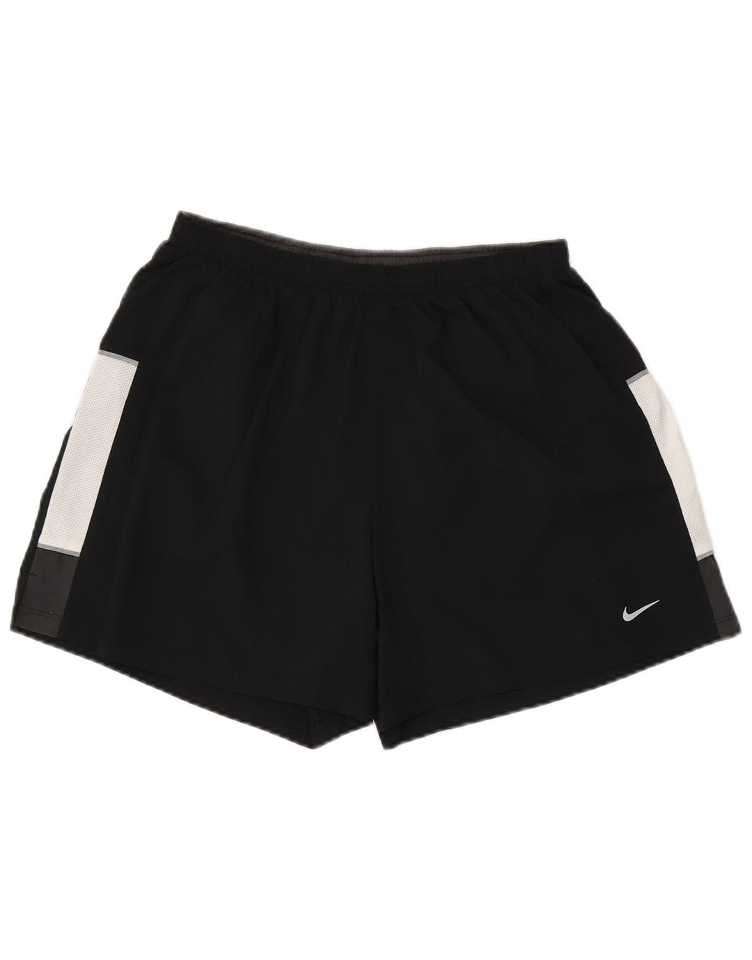 Nike Short de sport Dri Fit pour homme Taille L Noir Colorblock