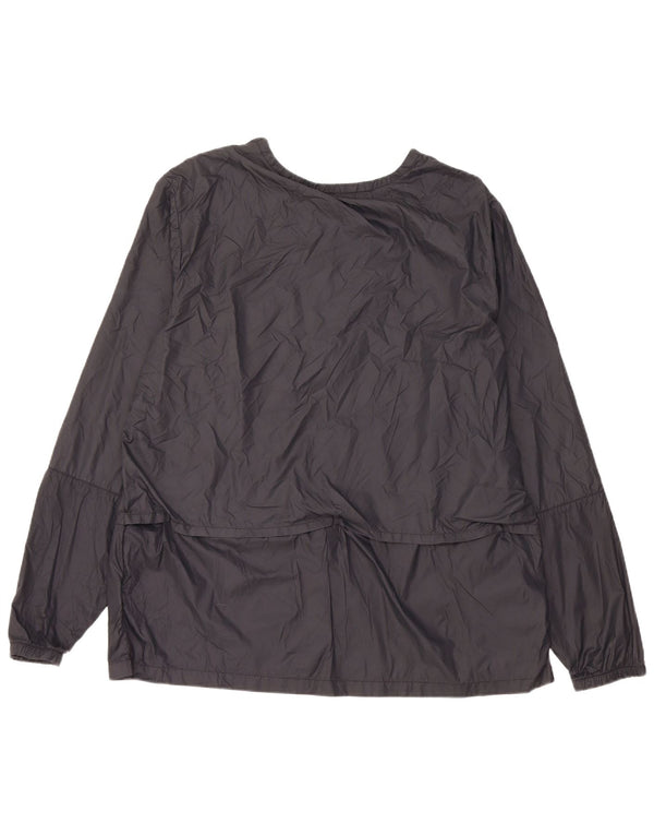 Nike Haut de survêtement de course à pied pour femme UK 18 XL Noir Polyester