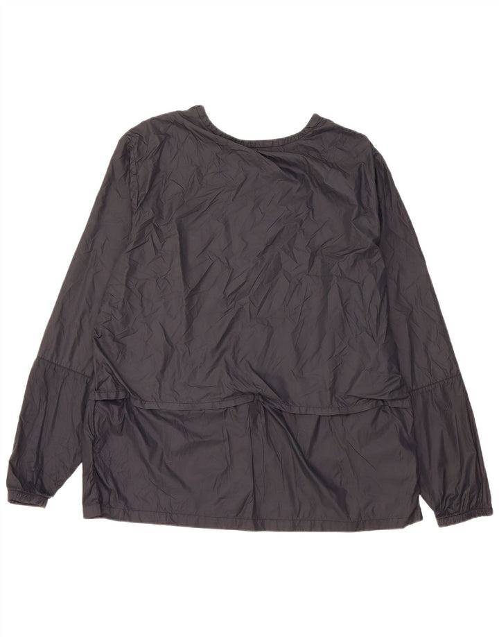 Nike Haut de survêtement de course à pied pour femme UK 18 XL Noir Polyester