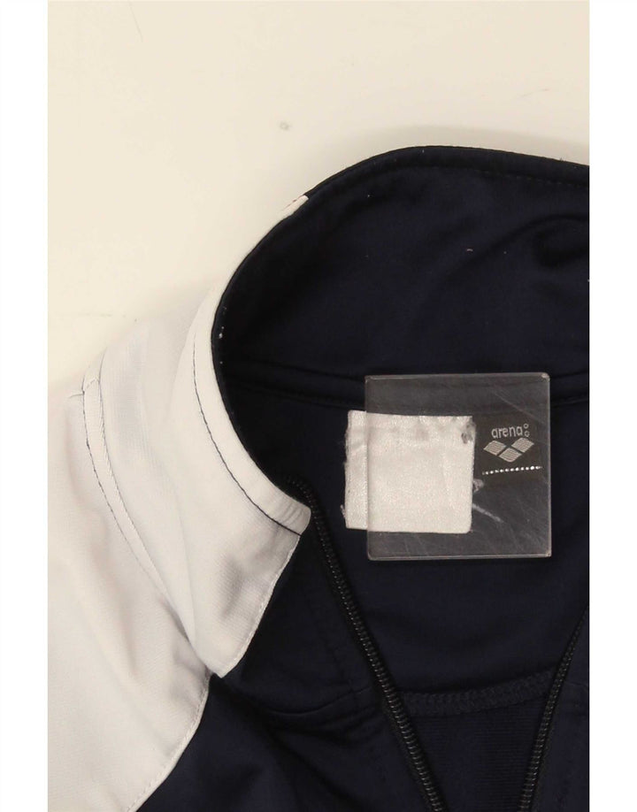 Arena Veste de Survêtement Homme Bleu Marine Moyen Colourblock