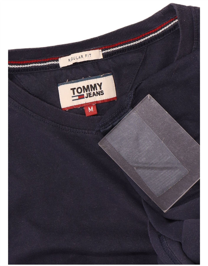Tommy Hilfiger T-Shirt Regular Fit Homme Bleu Marine Moyen Coton