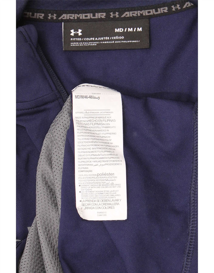 Under Armour Veste de Survêtement Graphique Homme Bleu Marine Moyen Polyester