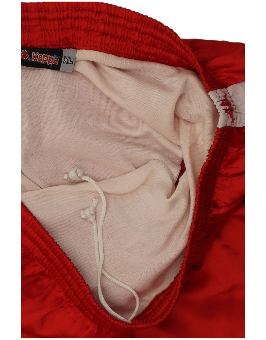 Kappa Short de Sport Graphique Homme XL Rouge Colorblock Polyester