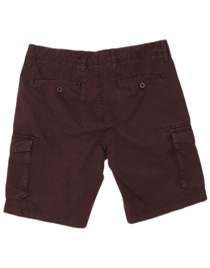 OVS Short Cargo Regular Homme IT 50 Large W34 Coton Marron