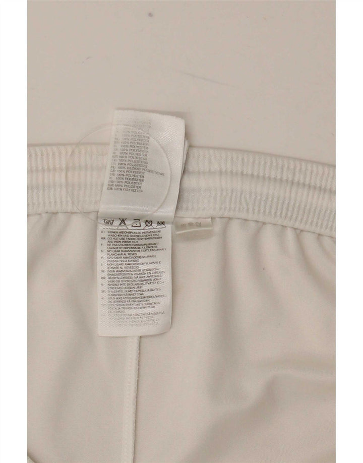 Adidas Short de sport pour homme en polyester blanc moyen