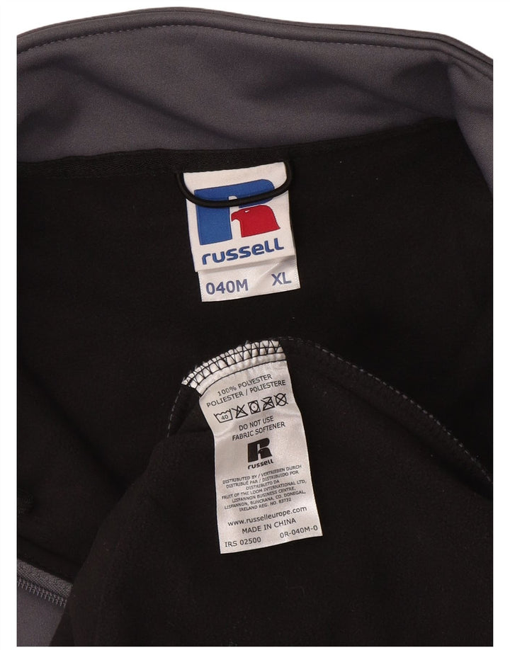 RUSSELL ATHLETIC Veste de Survêtement Homme XL Gris Polyester