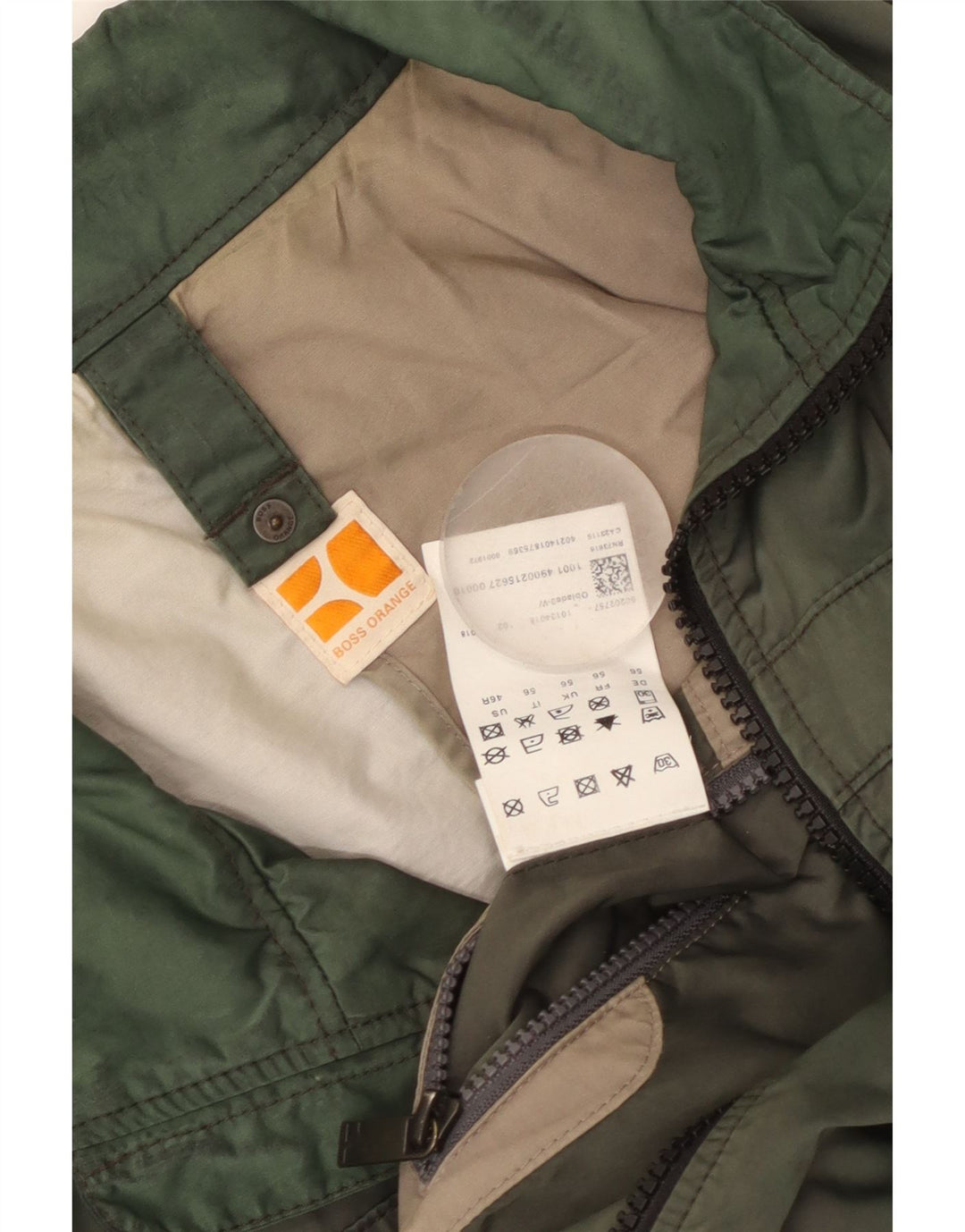 HUGO BOSS Veste Utility Homme EU 56 3XL Vert Polyamide