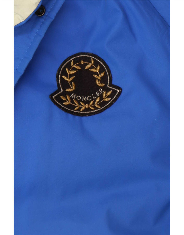 Moncler Veste matelassée à capuche pour homme Taille 3 Grand Bleu Polyamide