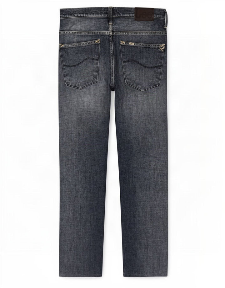 Lee Jean Droit Femme W34 L29 Bleu Coton