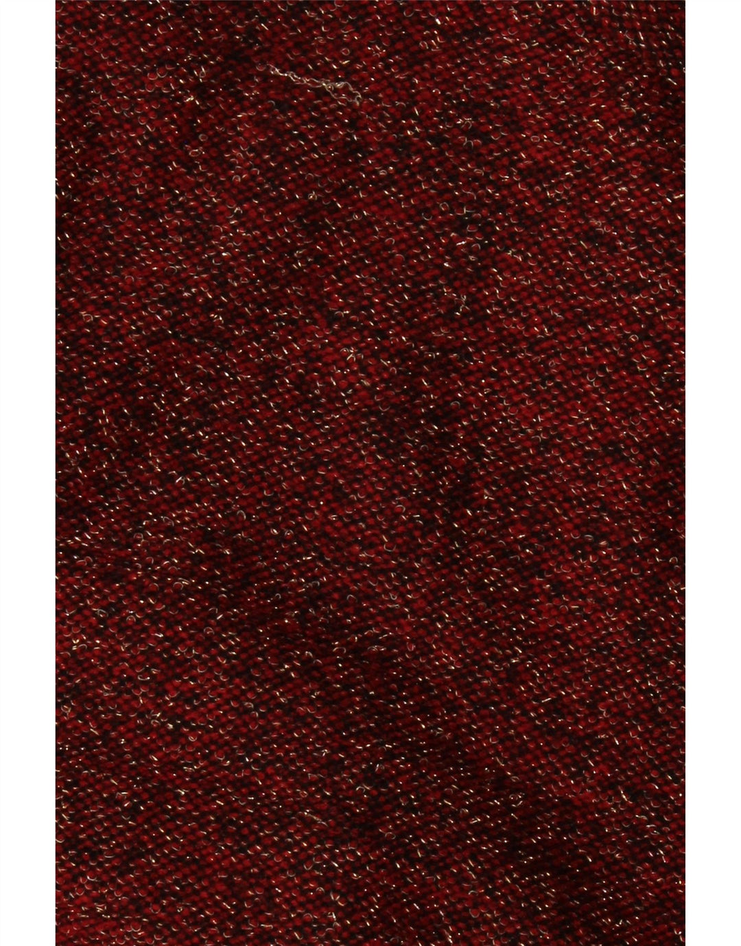 PACO BOUTIQUE Robe pull à manches longues pour femme UK 14 Large Rouge Moucheté