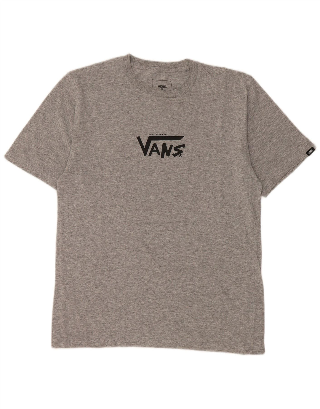VANS T-shirt graphique sur mesure pour garçon 10-11 ans Gris moyen moucheté