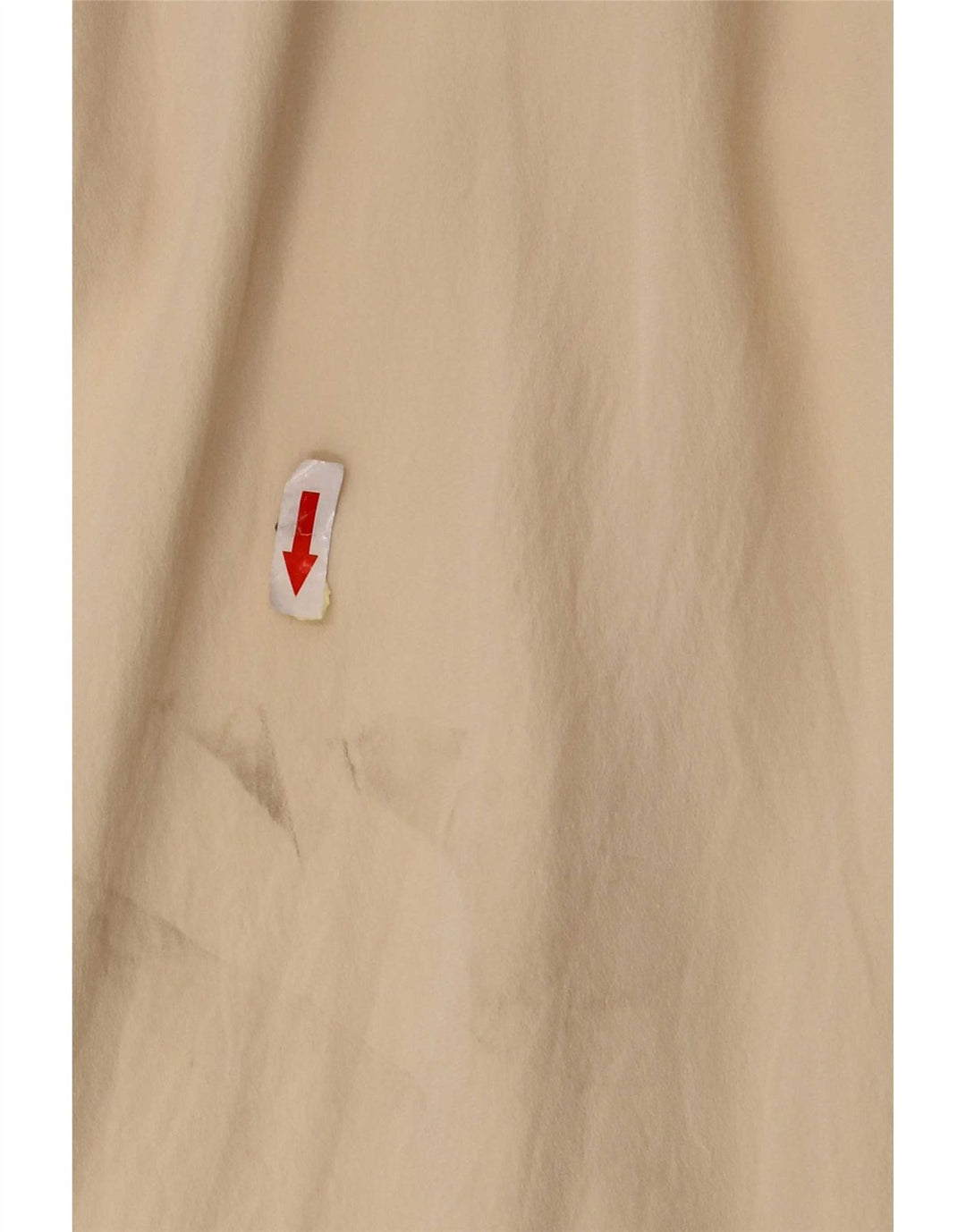 vintage Chemise Femme Blouse IT 44 Moyenne Soie Blanc Cassé