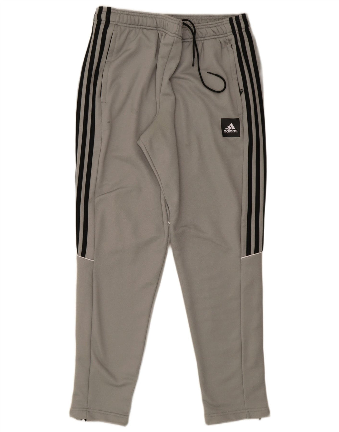 Adidas Pantalon de survêtement Aeroready pour hommes, grand gris, polyester