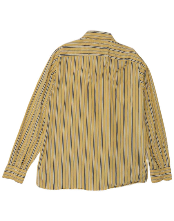 Tommy Hilfiger Chemise Regular Fit XL Coton Rayé Jaune