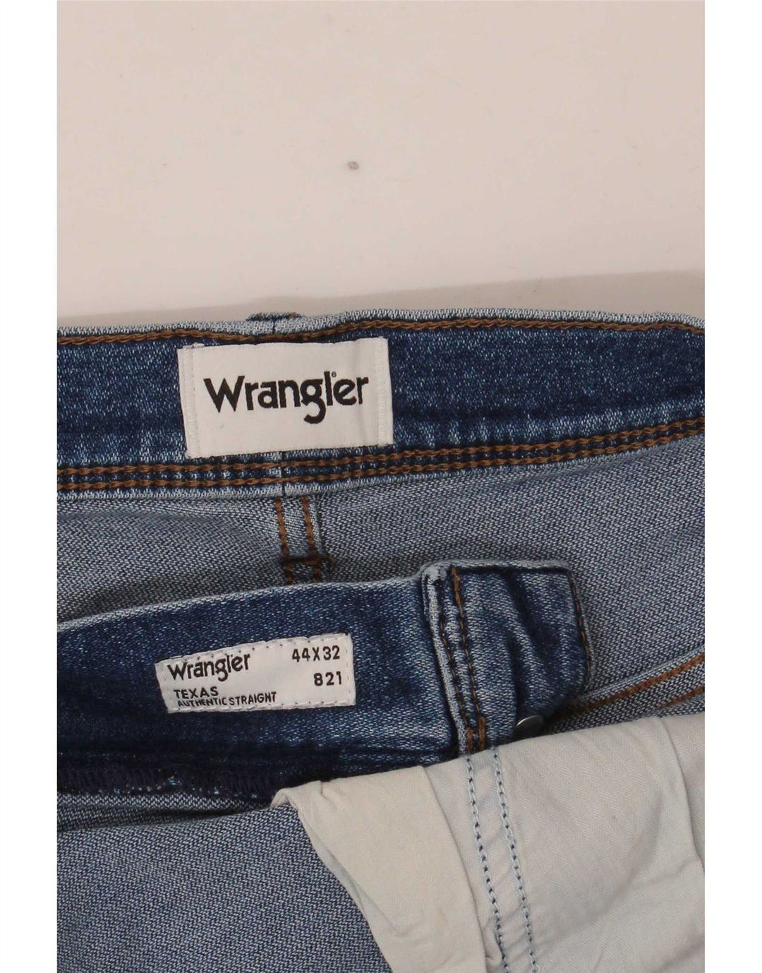 Wrangler Jean Droit Texas Homme W44 L32 Bleu