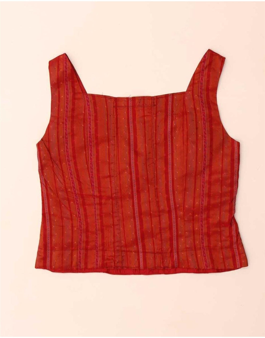 Fox's Ensemble 3 pièces pour femme EU 36 Small W30 Rouge Floral Acétate Moderne