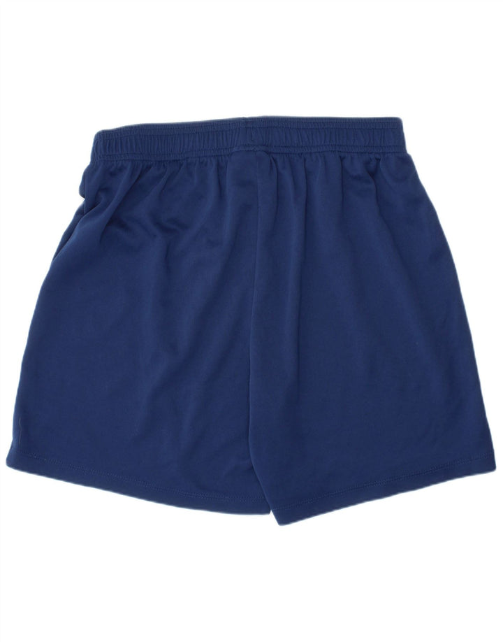 Umbro Short de Sport Garçon 11-12 Ans Large Bleu Marine Polyester