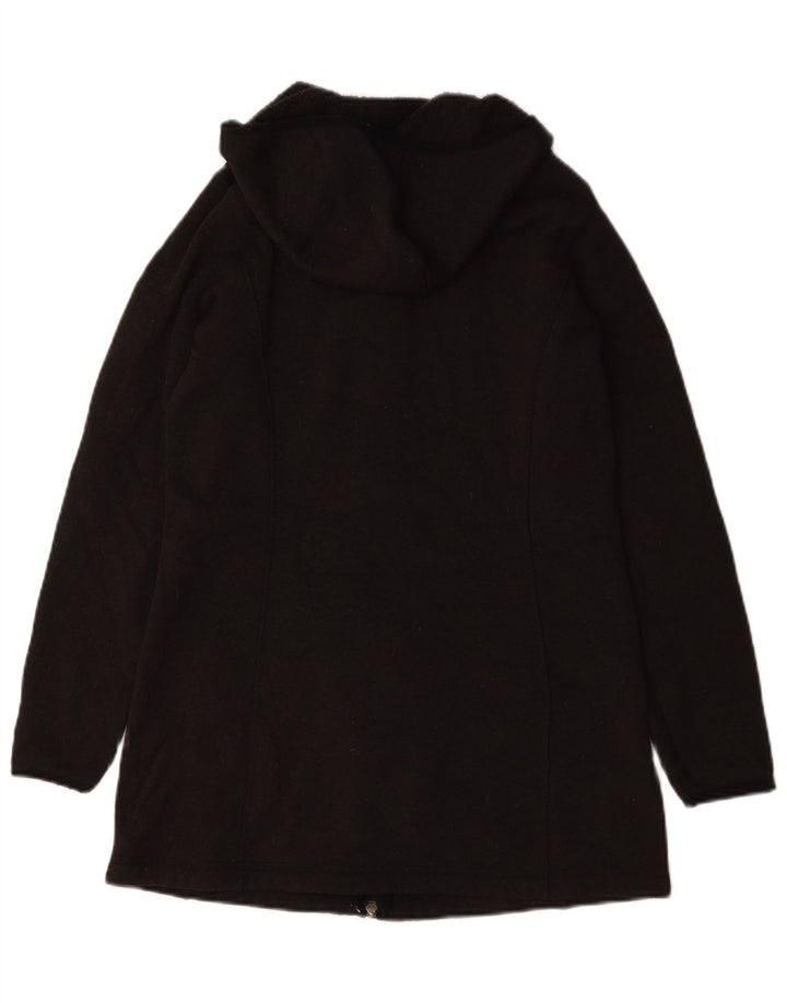 L.L.Bean Manteau à capuche pour femme UK 10 Petit Gris Polyester