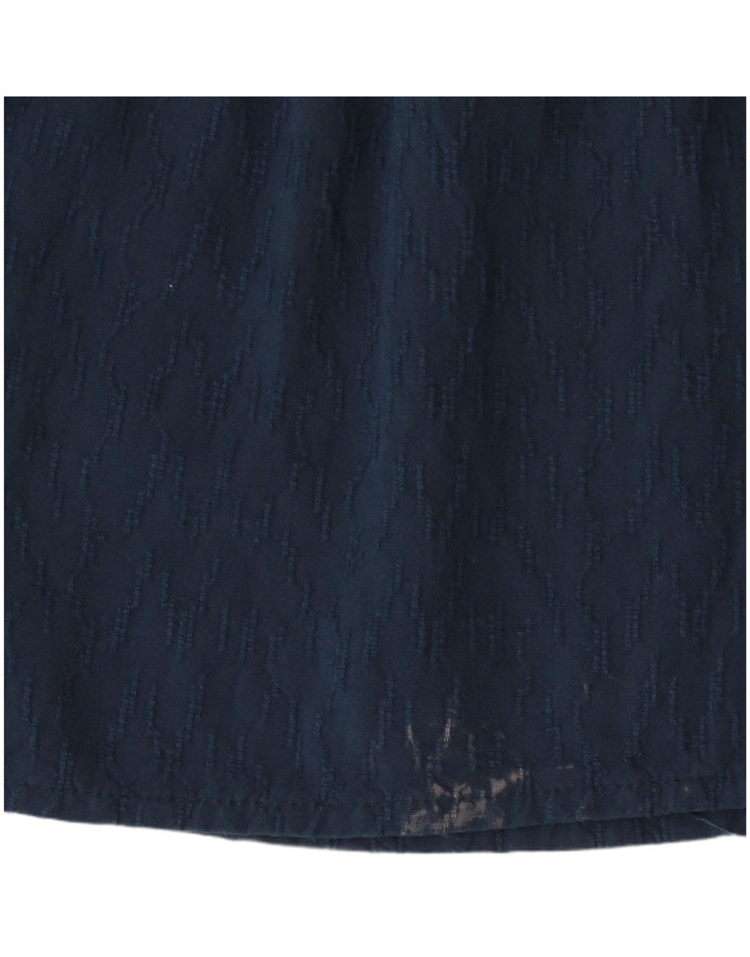 Robe à volants à manches longues White Stuff pour femme UK 42 Bleu moyen Viscose