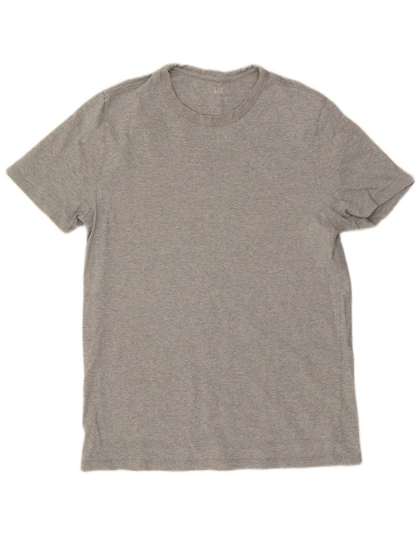 Gap T-Shirt Homme Haut Large Gris Moucheté Coton