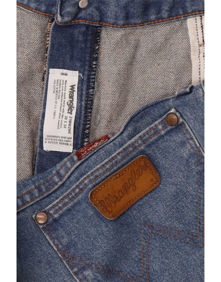 Wrangler Jean droit homme W38 L30 bleu coton