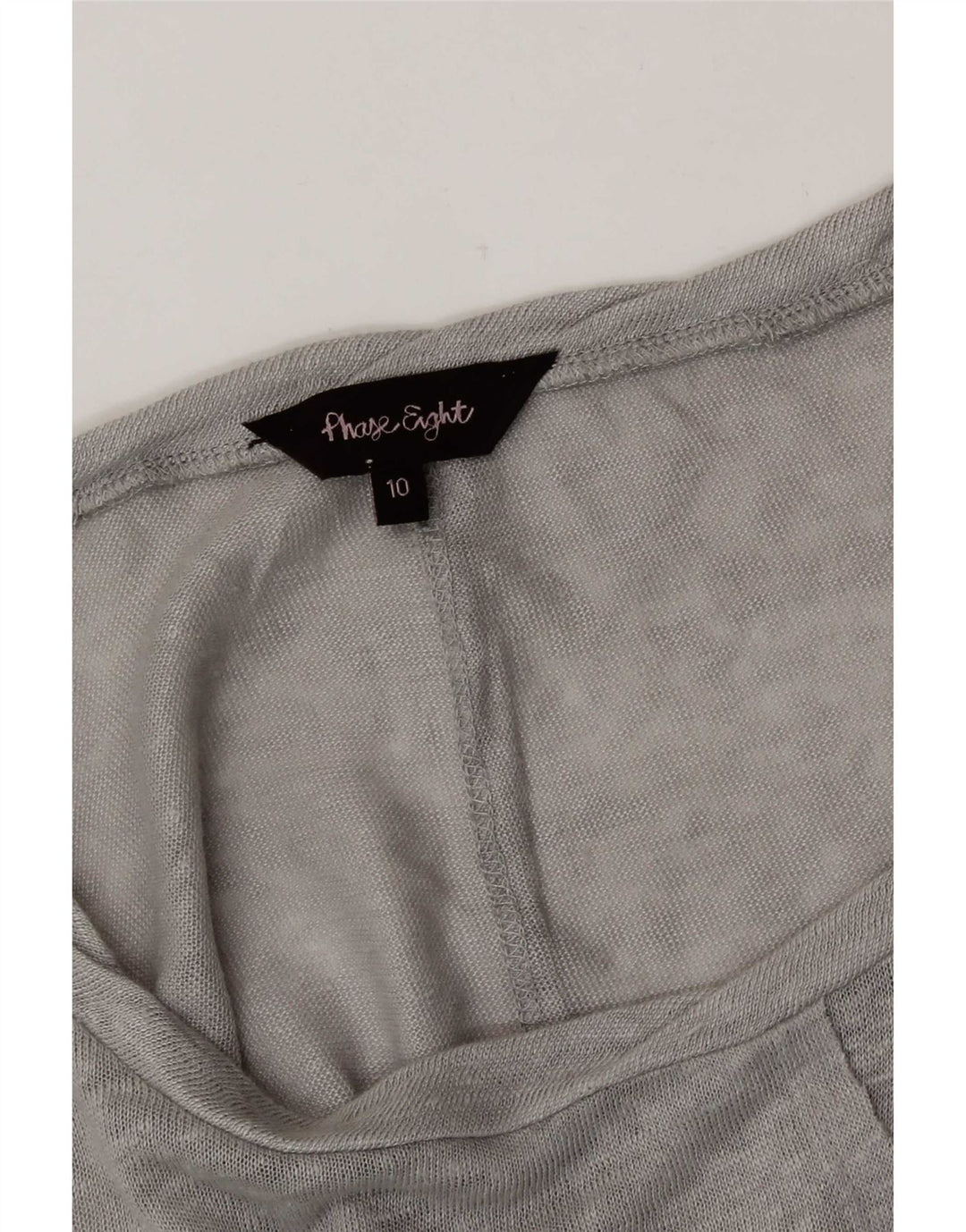 Phase Eight Tunique asymétrique pour femme UK 10 Small Gris
