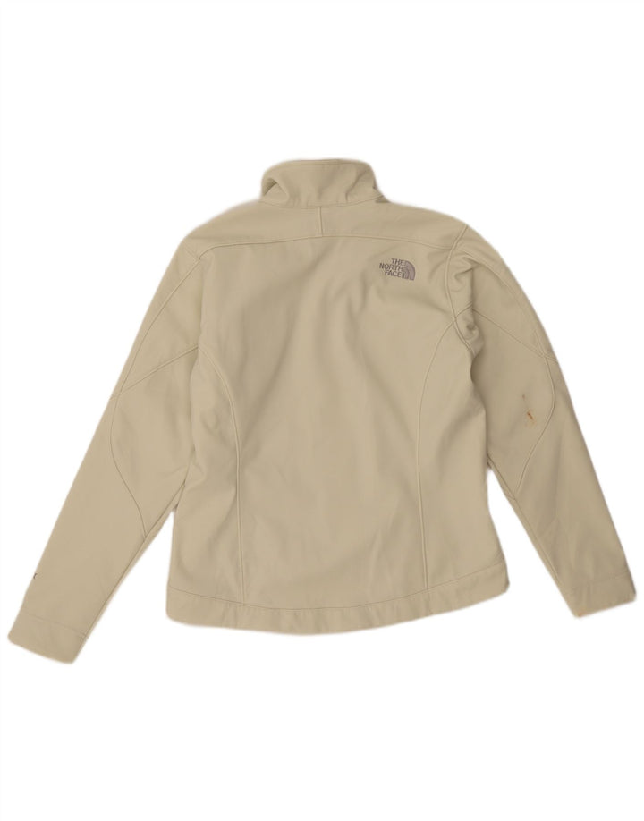 The North Face Veste de survêtement pour femme UK 10 Small Beige Polyester