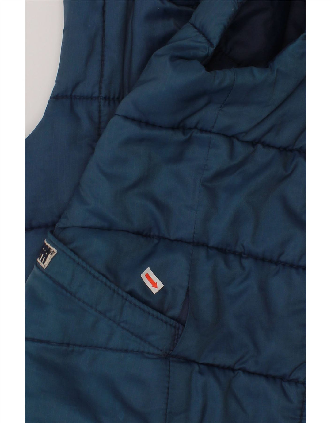 Puffa Gilet rembourré pour garçon 7-8 ans Grand Bleu Nylon
