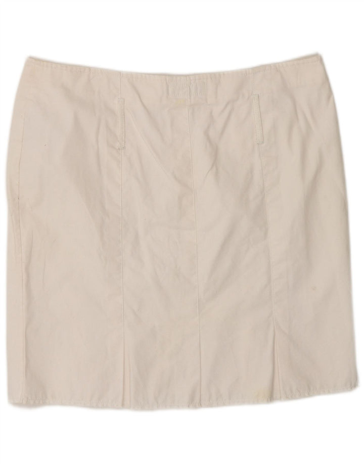 Tommy Hilfiger Mini jupe femme grand W32 coton blanc