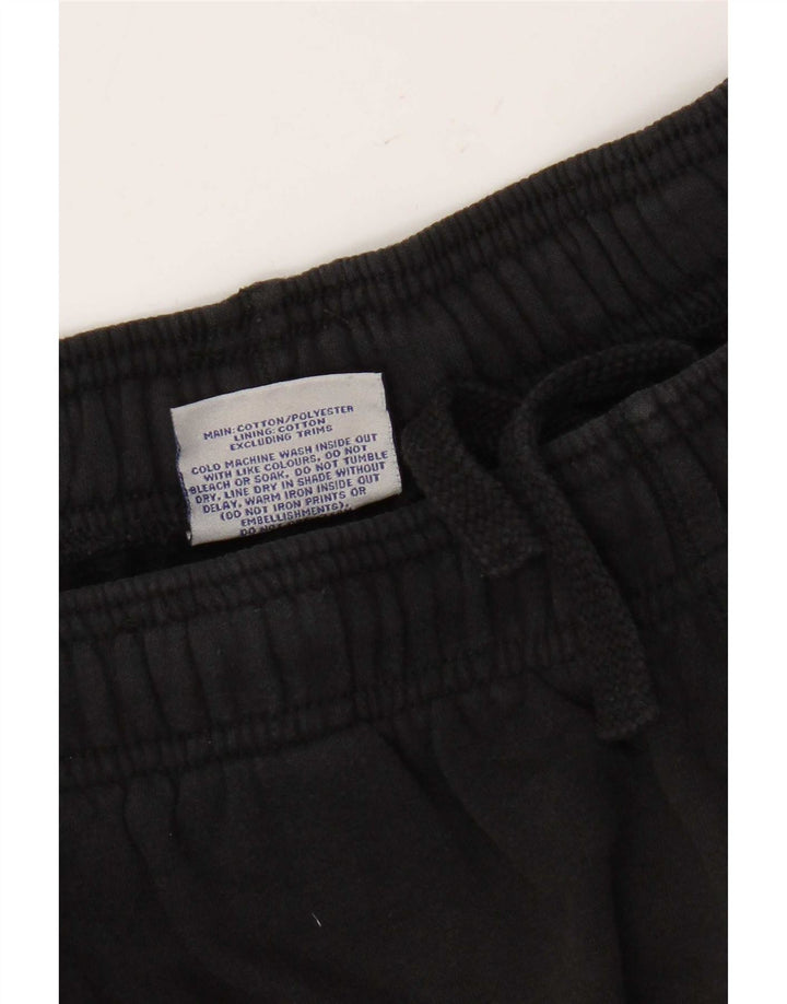 Champion Pantalon de Survêtement Graphique Homme Large Noir Coton