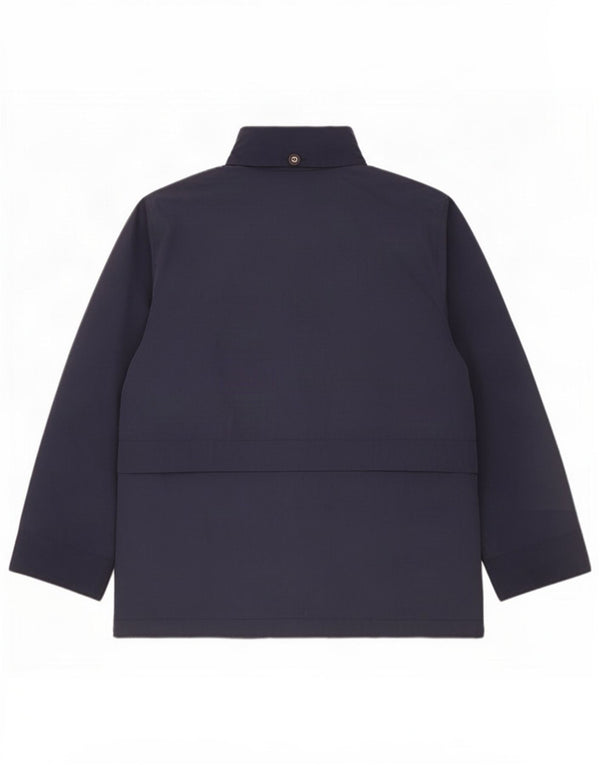 Marks & Spencer Womens Hooded Windbreaker Jacket UK 20 2XL Navy Blue