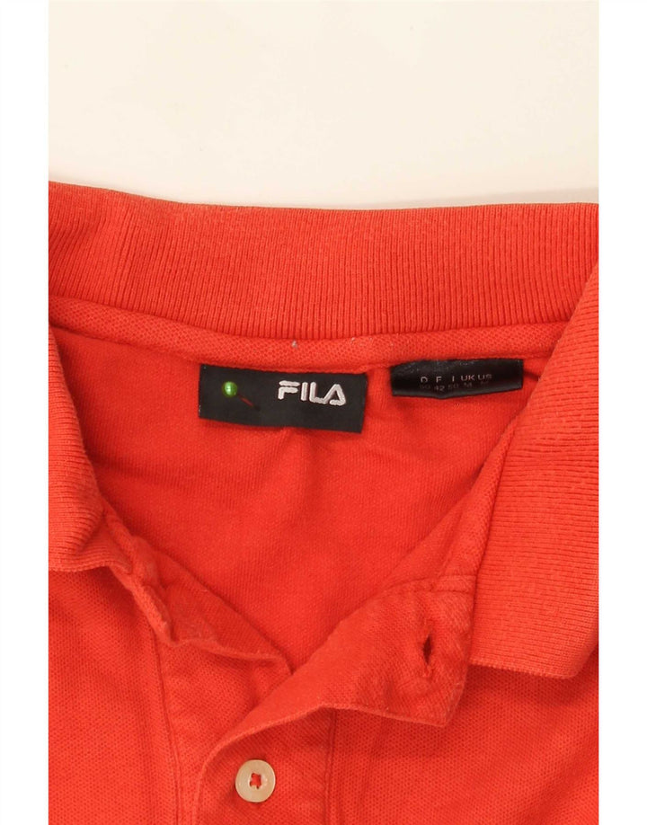 Fila Polo Homme Rouge Moyen