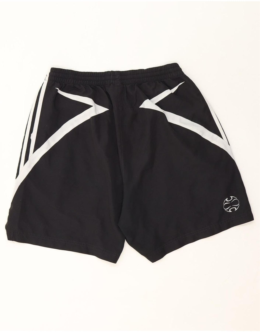 ADIDAS Mens Sport Shorts XL  Black Colourblock Polyester