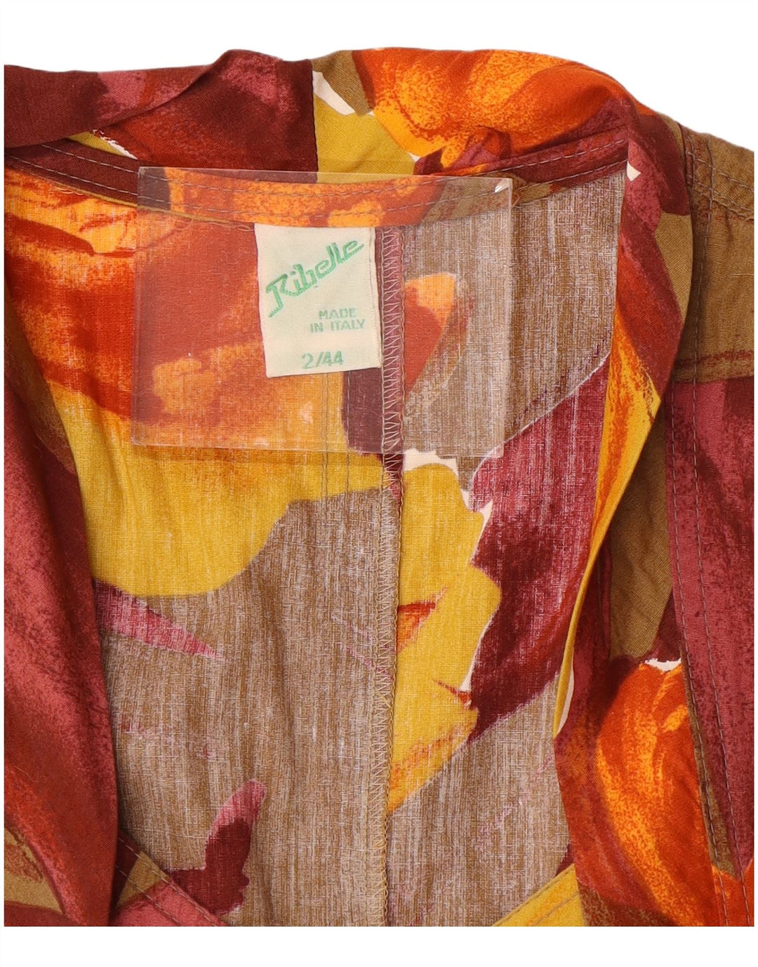 robe droite sans manches vintage pour femmes IT 44 Floral multicolore moyen