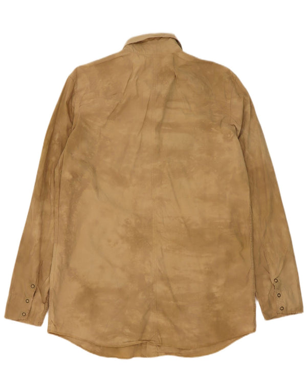Chemise pour hommes Levi's Taille M Beige Tie Dye en coton