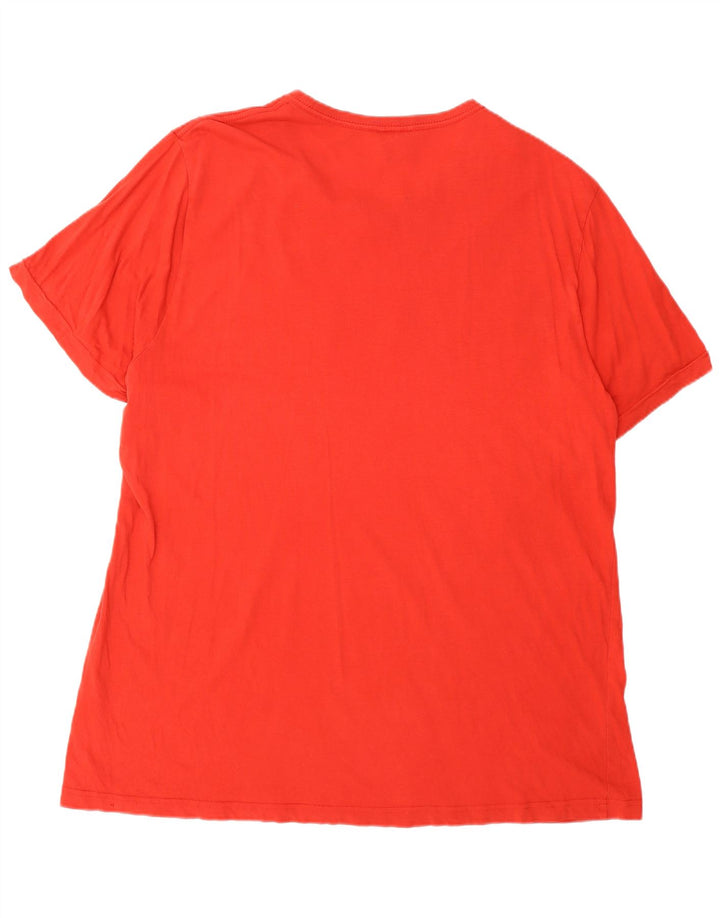 Puma T-Shirt Graphique Top XL Homme Rouge Coton